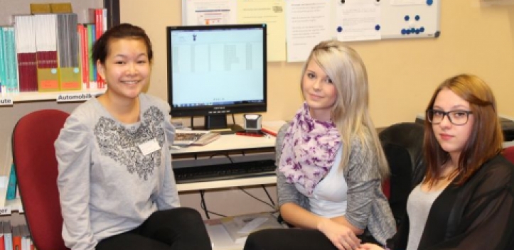 Tschechische Praktikantin unterstützt Europaschule