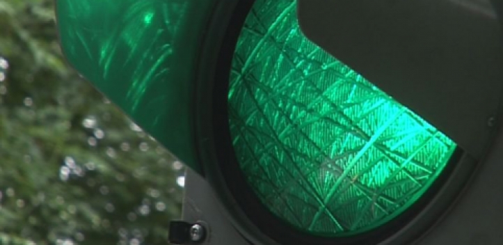 Ampel wird repariert