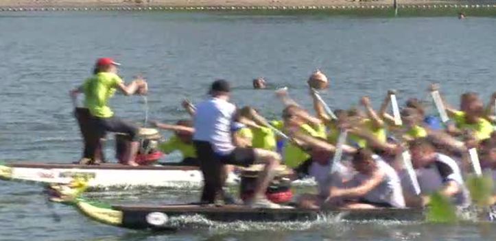 Drachenboot-Regatta: Bei der 9. Auflage gingen 23 Teams an den Start