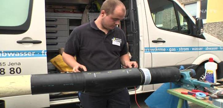 Offene Türen in der Fernwärmestation: In Lobeda-Ost gab es Einblicke in technische Abläufe