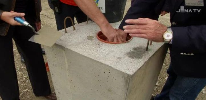 Grundsteinlegung in Jena-Nord: Die Wohnungsgenossenschaft Carl Zeiss baut die „Nordlichter II“