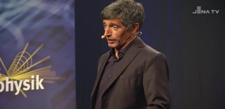 Wissenschaftsshow in Jena-Burgau: Der ARD-Moderator Ranga Yogeshwar spielte mit Licht