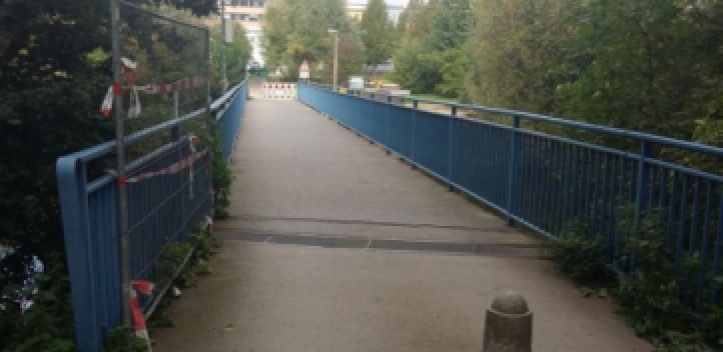 Sperrung der Saalebrücke aufgehoben