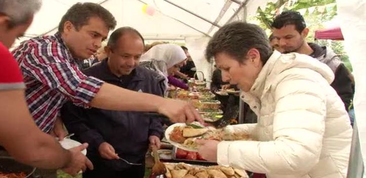 Verbunden: Zum Abschluss der Interkulturellen Woche gab es Nachbarschaftsfeste