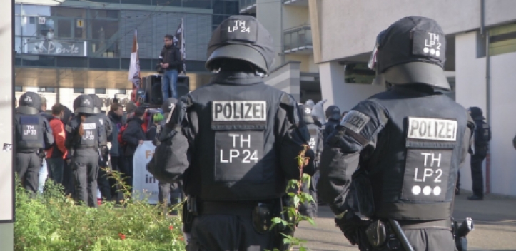 Bündnis „Läuft nicht!“ kritisiert Polizeieinsatz 