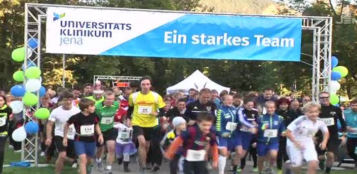 Jena sportlich: Beim 9. Benefiz-Lauf gegen Krebs kamen 4 000 Euro zusammen