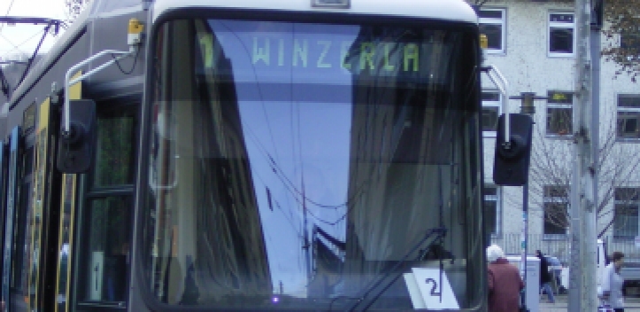 Bauarbeiten am Gleisdreieck Winzerla 