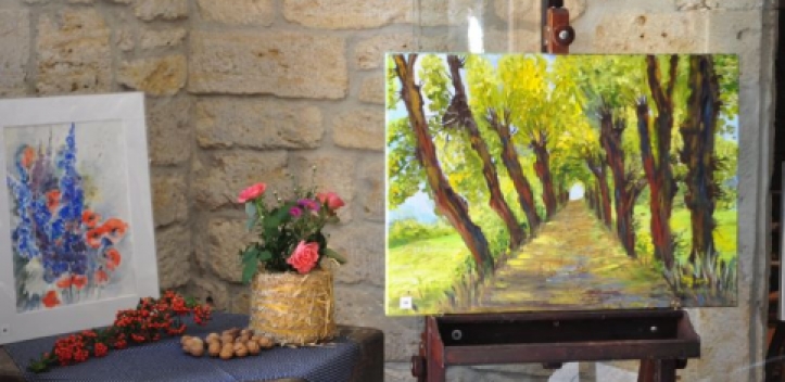 Farbenspiel-Ausstellung in Kunitz endet am Sonntag