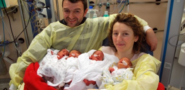 Jenaer Vierlinge in guten Händen