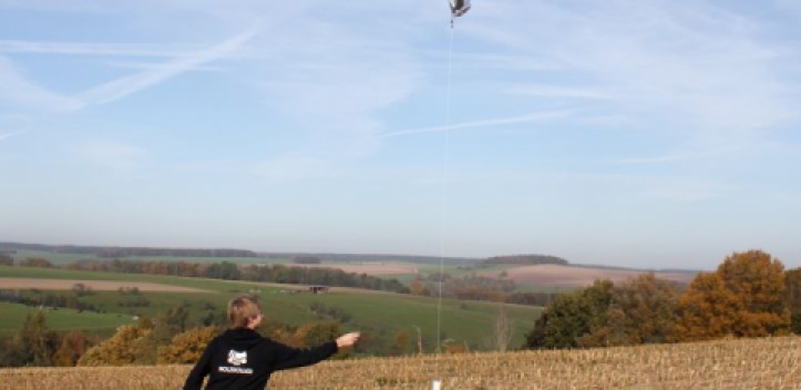 Heliumballon von EAH-Studenten soll Erde umrunden 