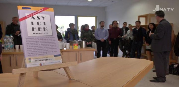 Asylothek eröffnet: Mehrere Partner unterstützen Flüchtlinge und ehrenamtliche Helfer