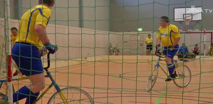 Sport auf Rädern: Radball hat beim SV Jena-Zwätzen Tradition