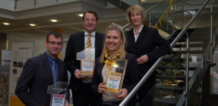 Commerzbank Jena gewann Bankentest