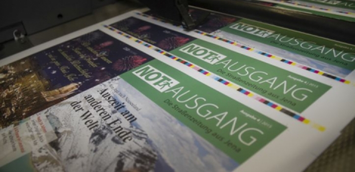 Neue Straßenzeitung NOTausgang