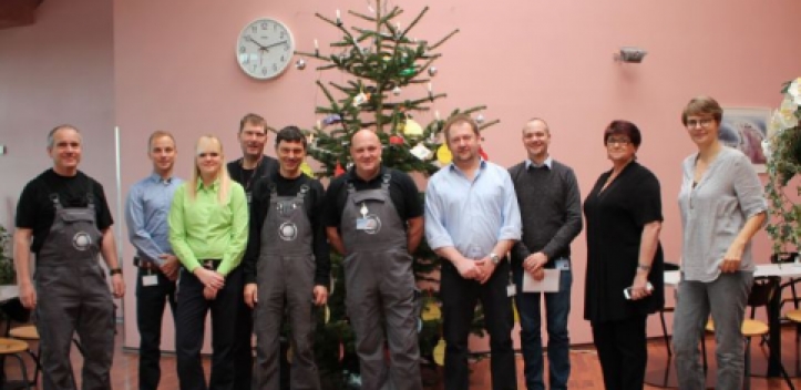 Wunschbaum-Aktion im Pharmapark Jena 