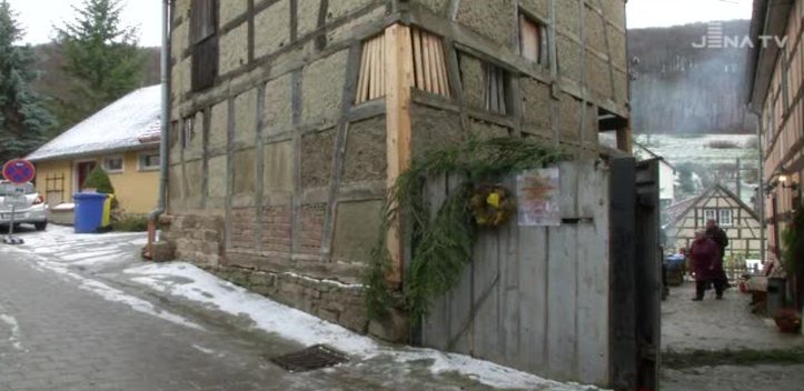 Ziegenhainer Adventsmarkt: Die Sanierungsarbeiten in der Scheune haben begonnen