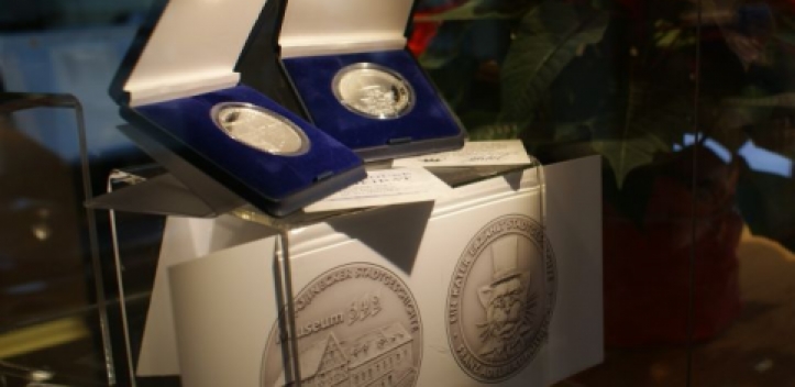 Museumsmedaille in Pößneck 