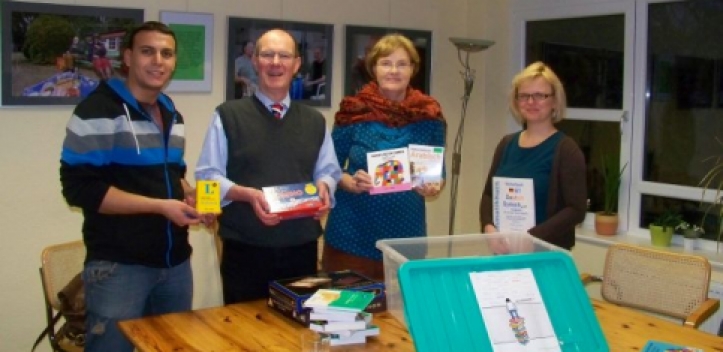 Bücherspende für Flüchtlinge