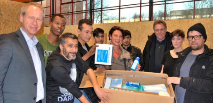 Uniklinikum unterstützt Flüchtlinge 