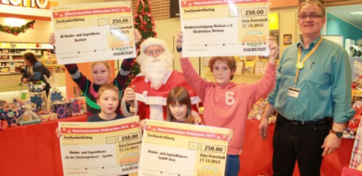 Globus Isserstedt: Weihnachtswünsche erfüllt Jena TV