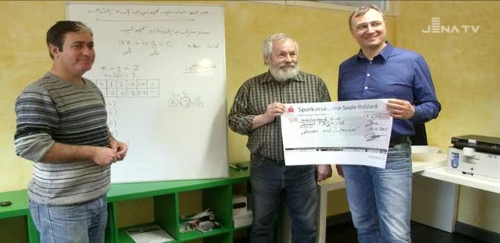 Lottomittel übergeben: Einige Imaginata-Mitstreiter konnten sich über einen Geldsegen freuen