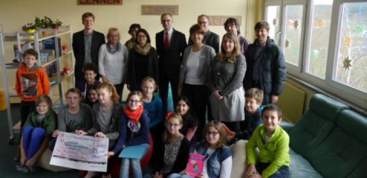 Neuer Bibliotheks- und Leseraum in Gemeinschaftsschule