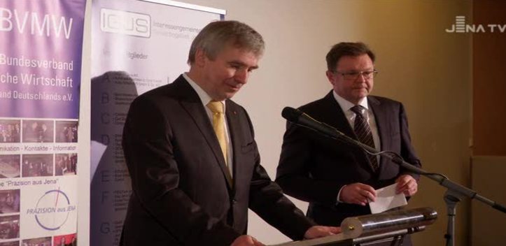 Neujahrsempfang in der Sparkassen-Arena: Zum zehnten Mal blickten der BVMW und die IGJS auf das vergangene Jahr zurück