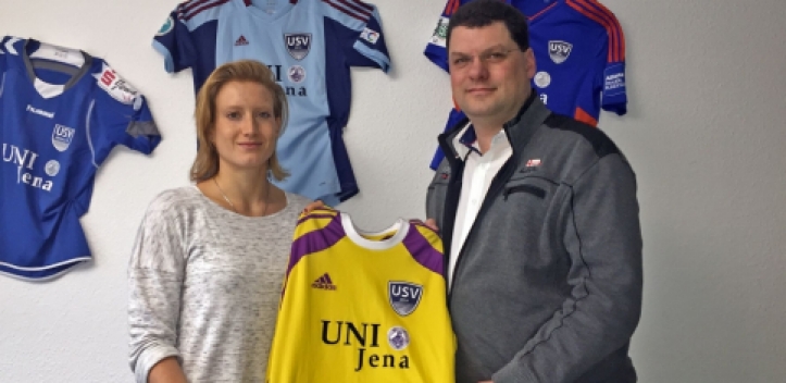 Torhüterin Kathrin Längert unterschreibt beim FF USV Jena   
