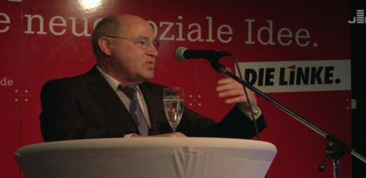 Neujahrsempfang besucht: Linken-Politiker Gregor Gysi war in Jena zu Gast