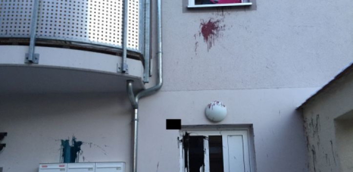 Farbbeutelanschlag auf Wohnhaus der AfD-Landtagsabgeordneten