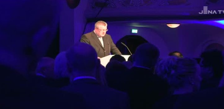 Neujahrsempfang: Der Jenoptik-Konzern konnte im Volkshaus 600 Gäste begrüßen