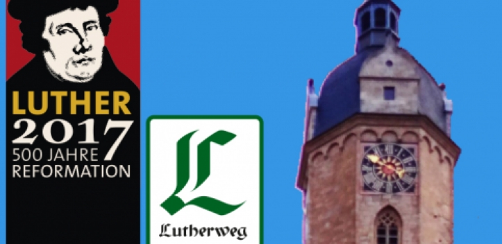 Lutherweg Thüringen: Erste Stempelstelle für Jena