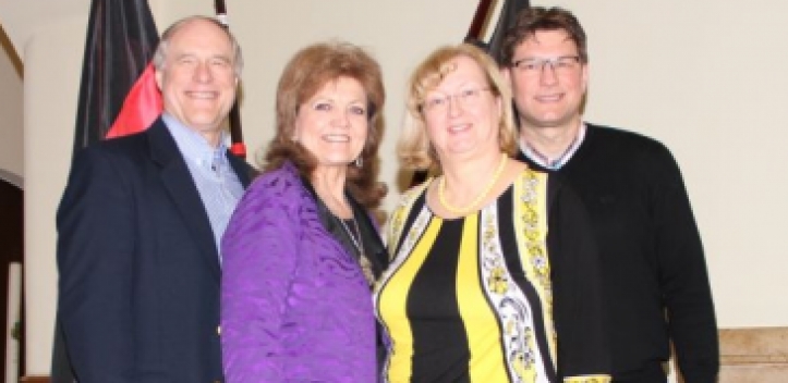 Gäste aus den USA in Gera empfangen