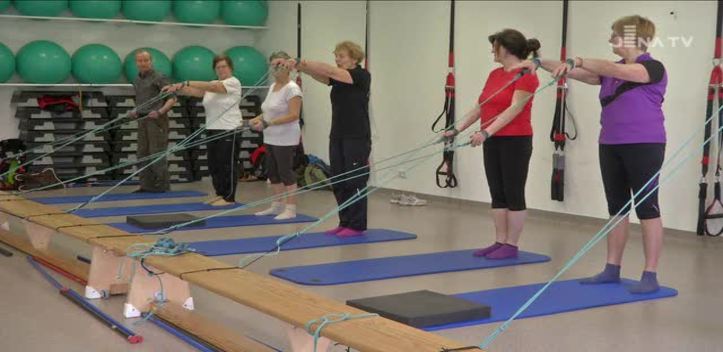 Sport frei: Bei der Premiere des Jenaer Seniorensporttages gab es großen Zuspruch