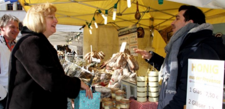 Zu Gast auf dem Gourmetmarkt in Gera