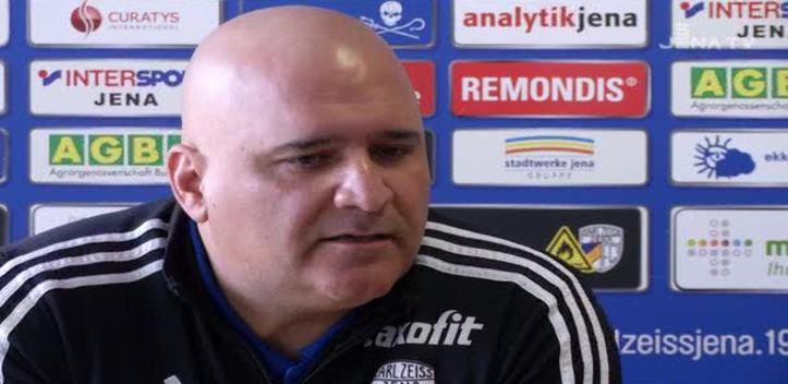 Trainer mit Unmut: Beim FC Carl Zeiss Jena brodelt es gewaltig