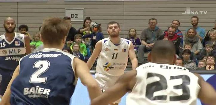 Heimsiegserie: Die Basketballer von Science City Jena waren auch gegen Heidelberg erfolgreich