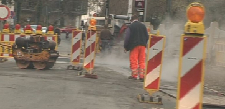 Leitungsbau in der Brändströmstraße geht weiter
