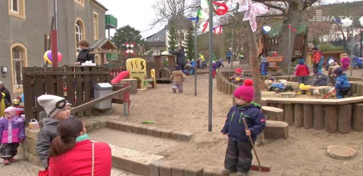 Einweihungsfest gefeiert: Die Kita „Kleine Bergsteiger“ am Steiger wurde von Grund auf saniert