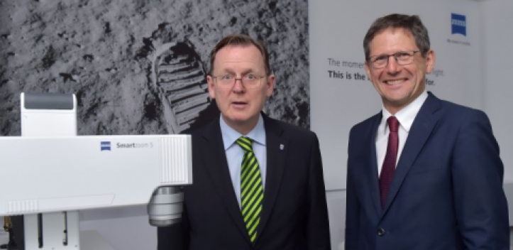 Ministerpräsident besuchte ZEISS  