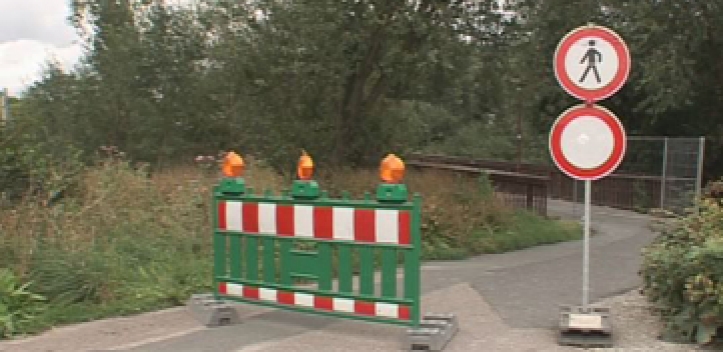 Fuchsturmweg drei Tage gesperrt