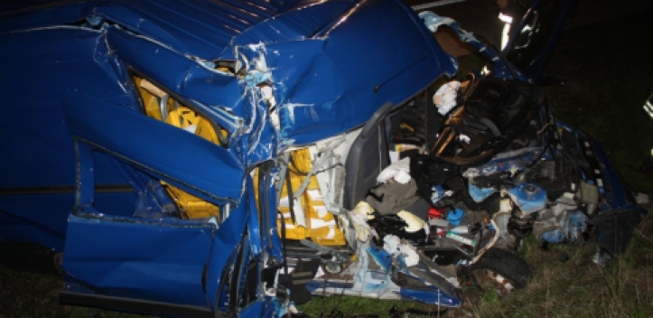 Schwerverletzter bei Unfall auf der A4