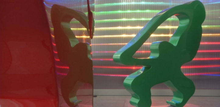 Jenoptik-Kunstausstellung mit ROTRAUT-Skulpturen