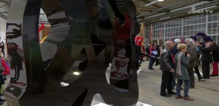 Kunstausstellung: Im alten Straßenbahndepot sind Skulpturen von ROTRAUT zu sehen