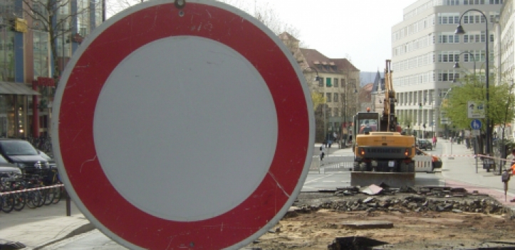 Schillerstraße und Leutragraben ab 17. Mai gesperrt