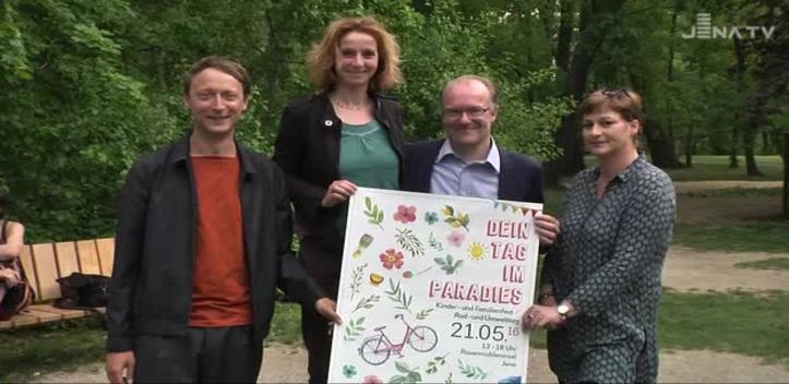 Festvorbereitung: Am 21. Mai steigt im Paradies ein großes Kinder- und Familienevent