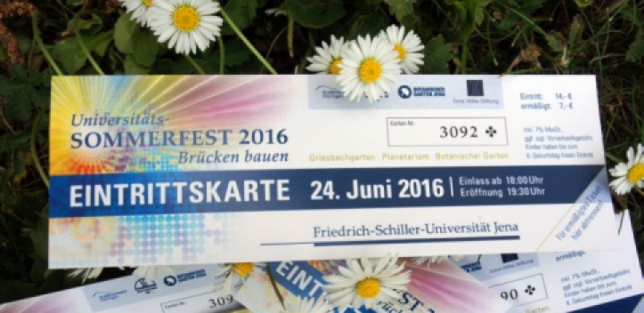 Karten-Vorverkauf für Uni-Sommerfest   