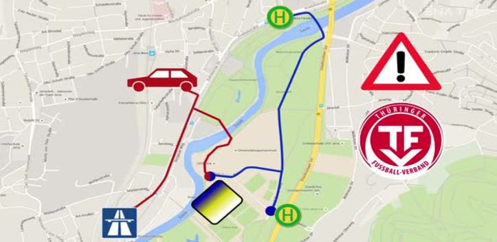 Im Vorfeld: Beim Fußball-Landespokalfinale wird auf die strikte Trennung der Fanlager gesetzt