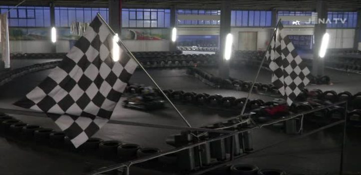 Guter Zweck: Auf der Kartbahn wurde zugunsten der Hospiz- und Palliativstiftung gefahren