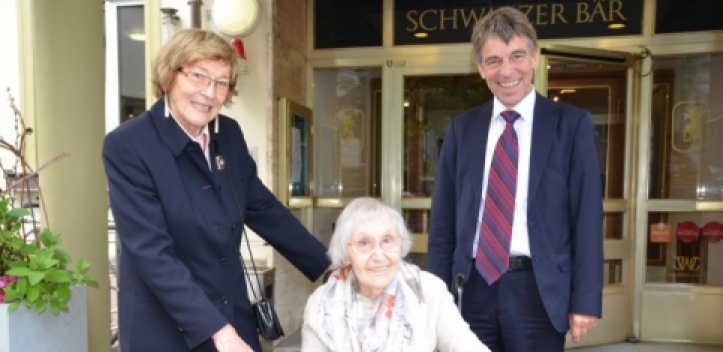 Australischer Gast zum Geburtstag der Jenaplanschule